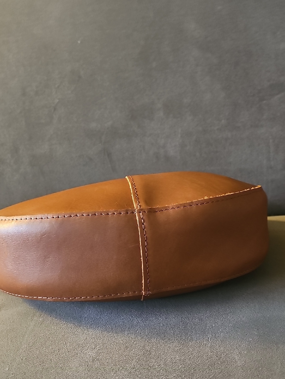 Portland Leather Goods Nora Shoulder Bag in the color Honey - Picture 6 of 7